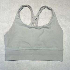 LULULEMON Sports Bras White Sz 4 Athletic Exercise Workout